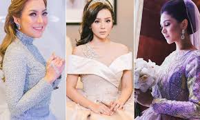 Cantık sangat deko halaman rumah. Boleh Berangan Sis Lihat 6 Rekaan Baju Sanding Rekaan Cosry Yang Jadi Sebutan Remaja