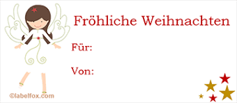 Viele familien pflegen diese weihnachtliche tradition. Gratis Word Vorlagen Fur Weihnachtsetiketten Zum Herunterladen Labelfox