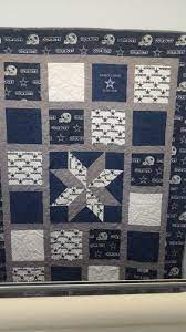 Dallas Cowboy Quilt Cowboy Quilt Football Quilt Sports Quilts