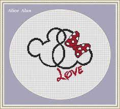 14 *mickey minnie mouse king queen* cross stitch kit. Cross Stitch Pattern Minnie Mickey Mouse Superheroes Disney Cartoons Rainbow Counted Crossstitch Patterns Instant Download Epattern Pdf File Cross Stitch Patterns Wedding Cross Stitch Patterns Cross Stitch
