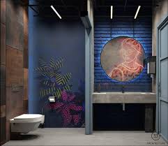 restaurant badezimmer interieur 33by architektur ivan yunakov bogen werkstatt nick mix bathroom design decor restaurant bathroom bathroom design