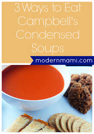 Cream chicken over biscuits chicken pot pie recipe with biscuits campbell's cream of easy crock pot chicken noodle soup recipe. 3 Ways To Eat Campbell S Condensed Soups Modernmami