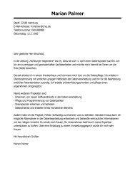 Ich möchte mich gerne als sachbearbeiter in der logistik bewerben. Anschreiben Datentypist Muster Bewerbungsschreiben Dateneingabe Vorlage Livecareer