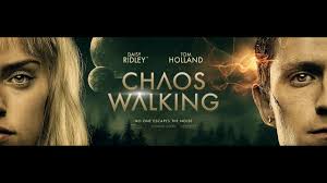 New poster of chaos walking movie. New Photos From The Tom Holland And Daisy Ridley Film Chaos Walking