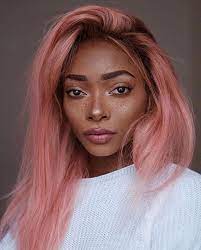 Maybe you would like to learn more about one of these? Rose Gold Hair Dark Skin Black Girl Pink Hair Cool Hair Color Light Hair