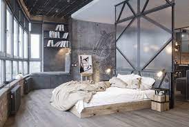 Four Types Of Industrial Style Decor Industrial Loft Design Industrial Bedroom Design Industrial Style Bedroom