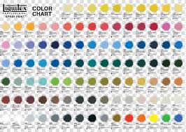 Aerosol Paint Liquitex Acrylic Paint Color Chart Pencil