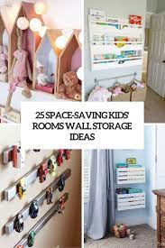 For wii games, cds, dvds and other disc type games, you can build a great storage unit for them that is hidden away, out of sight. Space Saving Kids Room Wall Storage Ideas Cover Storage Kids Room Kids Bedroom Storage Kids Room Interior Design
