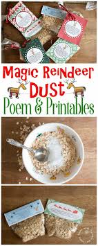 You can get the reindeer food poem recipe printable tag poem here. Magic Reindeer Food Poem With Free Printables The How To Home