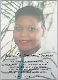 It is with heavy hearts that we say goodbye to Ms. Lucy Harvey of College  Park, Georgia. 🕊