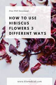 Maybe you would like to learn more about one of these? How To Use Dried Hibiscus Flowers 3 Different Ways Bluradical Com Dried Hibiscus Flowers Hibiscus Flower Tea Hibiscus Flowers