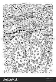 Printable flip flops coloring pages are a fun way for kids of all ages to develop creativity, focus, motor skills and color recognition. Pin On Coloring Pages