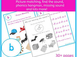 Free downloadable and printable worksheets! B Sound Phonics Bundle Phonics Resources Phonics Worksheets Cvc Words Teaching Resources