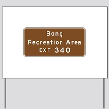 Used as background color for electronic toll collection signs. Bong Recreation Yard Signs Cafepress