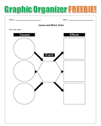 Free Graphic Organizer Printable Cause And Effect Chart