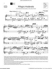 I will turn 25 next month and i decided to start. Haydn Allegro Moderato Grade 8 List A2 From The Abrsm Piano Syllabus 2021 And 2022 Sheet Music For Piano Solo