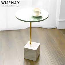 Wooden cube 18 white oil end table thailand looking for a end table, that would spruce up your ambiance? Light Luxury Modern Living Room Furniture Sofa Side Cube Side Table Painted Solid Wood Marble Base Table Buy Side Table Modern Marble Side Table Sofa Table Product On Alibaba Com