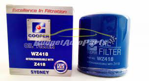 Keeping your air compressor free from contaminants such as dust at all compressor parts, we stock a range of oil filters to suit most air compressor brands including airman, denyo and ingersoll rand. Oil Filter Wz418 Budget Auto Parts