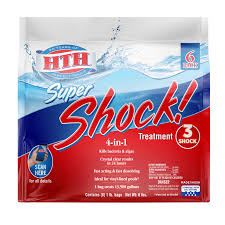 Hth Super Shock Pool Shock Treatment 1 Lb Granule Bags 6 Ct Walmart Com Walmart Com