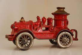 Hubley Cast Iron Fire Engine C 1920 S Toy Fire Trucks Victorian Toys Antique Inspiration