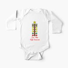 Christmas Tree Drag Racing Inspired Baby One Piece By Shiftshirts Redbubble