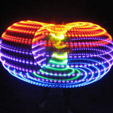 Rainbow Led Hula Hoop By Moodhoops Com Moodhoops