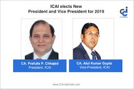 Icai is established under the chartered accountants act, 1949 (act no. Icai Elects New President And Vice President For 2019