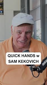 QUICK HANDS w Journalist Alan Howe.