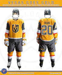 Adizero authentic vegas golden knights jerseys. Vegas Goes Gold Golden Knights Unveil New Third Jersey Sportslogos Net News