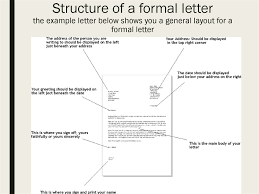 A good letter should consist of How To Write Formal Letters Prezentaciya Onlajn