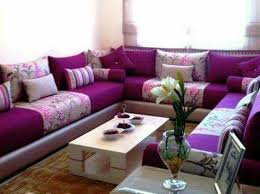Salon Luxe Drawing Room Interior Design Living Room Decor Modern Purple Living Room