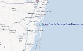 Ocean Beach Barnegat Bay New Jersey Tide Station Location