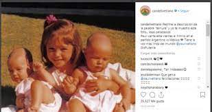 Cande vetrano estaba estudiando teatro clásico en londres cuando le avisaron del casting. La Tierna Foto Retro De Cande Vetrano Con Sus Hermanas Mellizas La Voz Mas Linda