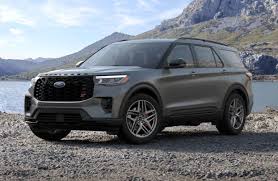 Available 2025 Ford Explorer Interior
