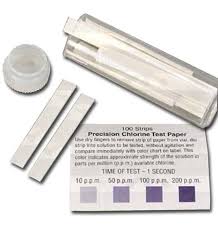 Chlorine Test Strips