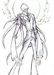 Slenderman Staring At The Night Sky Slenderman Creepy Art Art