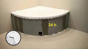 Für den einbau deiner badewanne ist es am besten, bei der verlegung der wandfliesen den wannenbereich frei zu lassen. Badewanne Einbauen Einfache Wannentrager Montageanleitung Eckige Wanne Youtube
