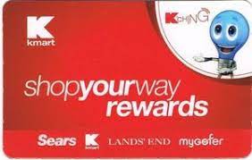 You can add your credit card to most digital wallets—including apple pay, paypal and. Gift Card Shop Your Way Rewards Kmart United States Of America Kmart Col Us Kma 011b