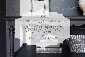 So, since the top is tacky and needs a refinish, i do have a bit of sanding to do. Video Tutorial On My Favorite Chalk Paint Technique