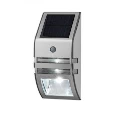 Solar fence lights are underrated fixtures in a home's outdoor space. Solar Led Wall Light With Movement Sensor 80 Lumens Arlec Uk