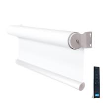 Indoor roller blinds are a great way to add privacy to any room. Smart Home Products 210 X 210cm White Motorised Roller Blind Bunnings Australia