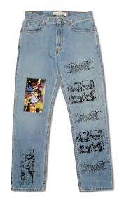 As many people asked for it, you can now watch latest anime in multiple qualities on our new sister site simply. 1 Of 1 Anime Jeans Paint Shirts Painted Jeans Jeans