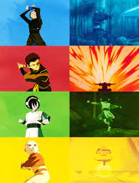X Atla Color Of Element Anon Avatar Airbender Avatar Aang The Last Avatar