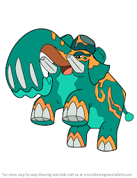 How To Draw Copperajah From Pokemon Pokemon Drawings Anime Wallpaper