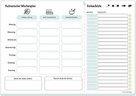 Planningpme vous permet de visualiser avec précision le planning de la semaine. Planning Hebdomadaire Culinaire Planificateur De Menu Liste De Courses Au Format A4 Avec 50 Feuilles Calendrier Pour Toute La Semaine Avec Espace Pour Les Idees Bleu Amazon Fr Fournitures De Bureau