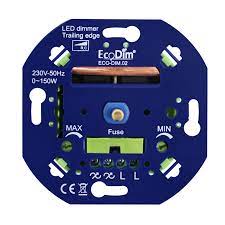 led dimmer inbouw 0 150w universeel fase afsnijding ecobright