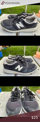 New Balance 420 Gray Suede Retro Lace Up Sneakers In 2020 Gray Suede Sneakers Suede