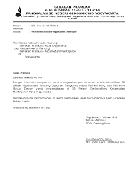 Contoh surat permohonan sk susunan pengurus. Surat Permohonan Pengukuhan Mabigus