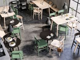 A Feel Good Zone And Community Hub Cafe Interior Design Ikea Glass Cabinet Doors