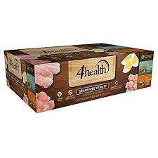 The 4health grain free product line includes the 8 dry dog foods listed below. 4health Grain Free Variety Pack Wet Cat Food Pack Of 12 5 5 Oz Cans At Tractor Supply Co